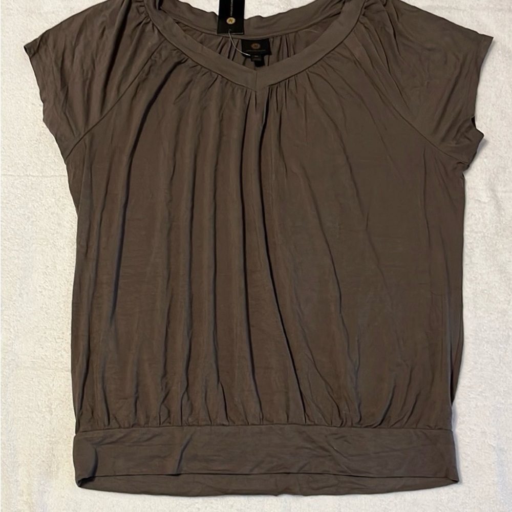 COLLECTION Gray Women's Top